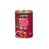 SAVOR ORGANIC WHOLE PEELED TOMATOES 398ML