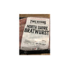 TWO RIVERS NORTH SHORE BRATWURST 375G (FROZEN)